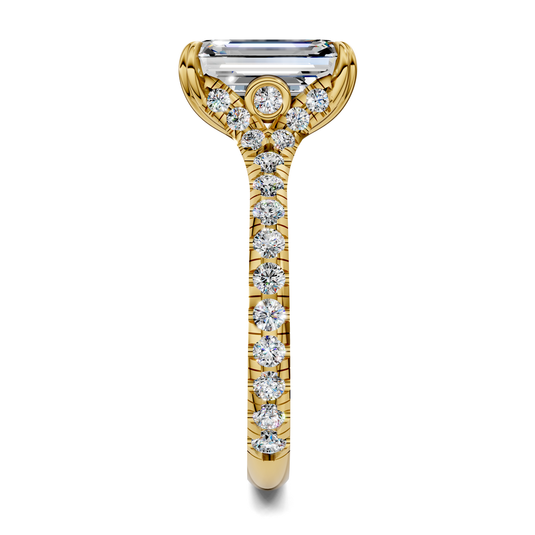 Brittani Split Shank Pavét Ring Setting