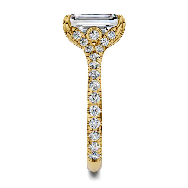 Brittani Split Shank Pavét Ring Setting