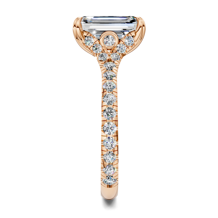 Brittani Split Shank Pavét Ring Setting