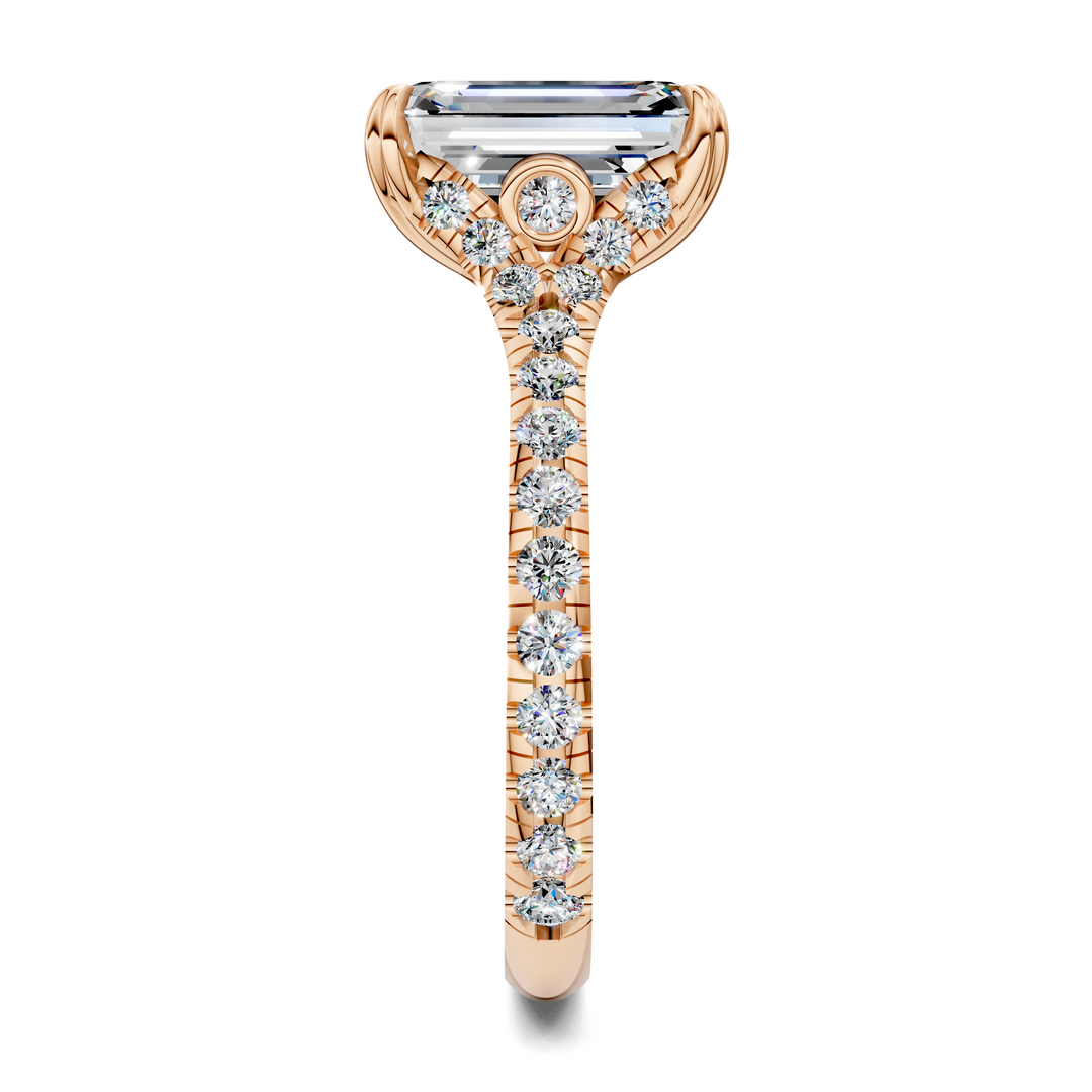 Brittani Split Shank Pavét Ring