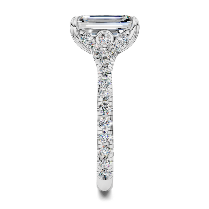 Brittani Split Shank Pavét Ring Setting