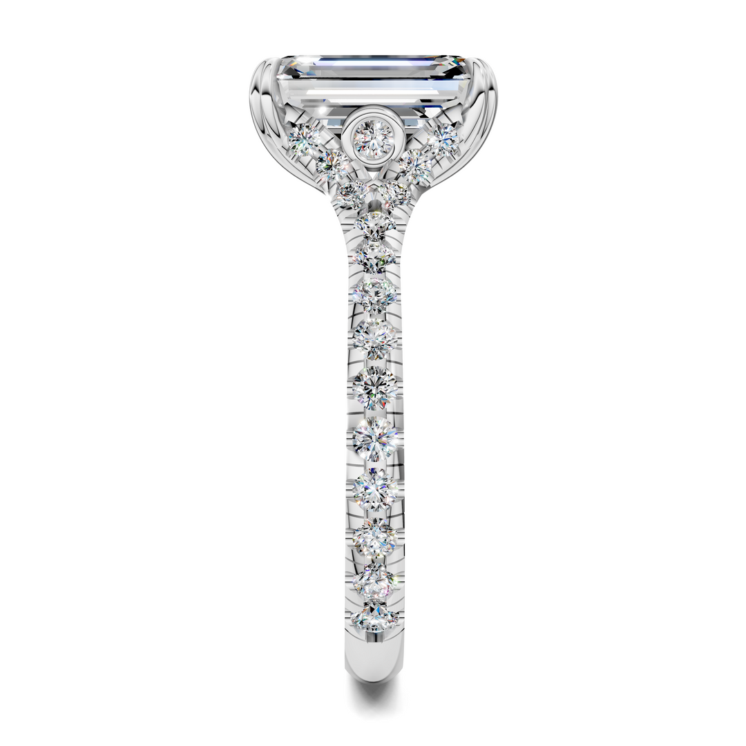 Brittani Split Shank Pavét Ring