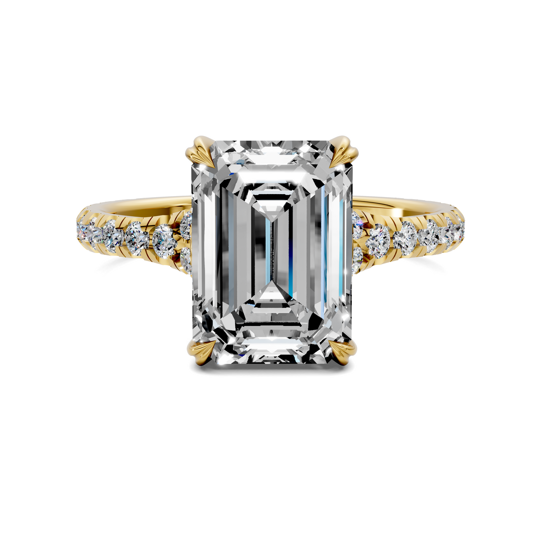 Brittani Split Shank Pavét Ring