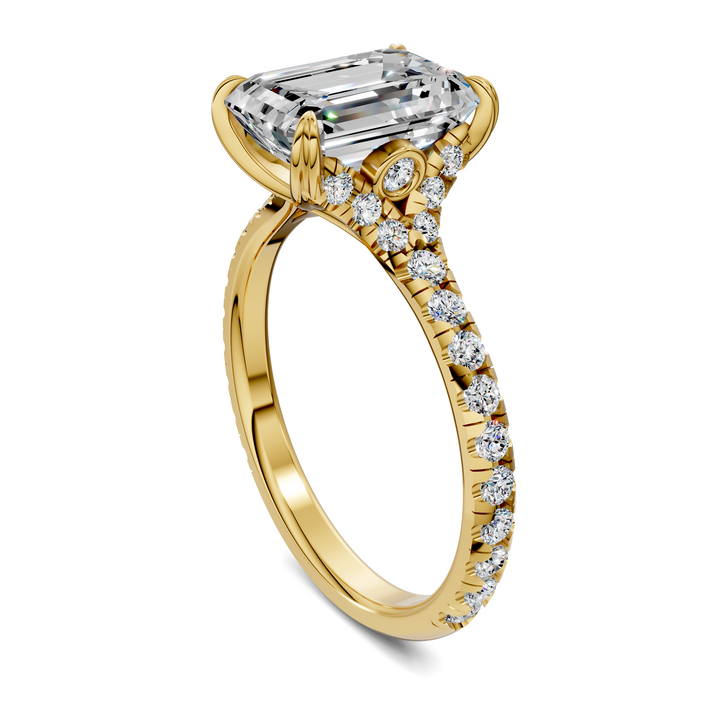 Brittani Split Shank Pavét Ring