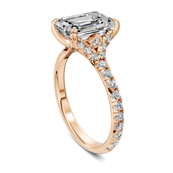 Brittani Split Shank Pavét Ring Setting