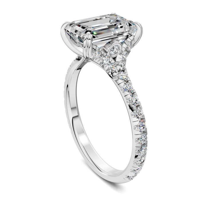 Brittani Split Shank Pavét Ring Setting