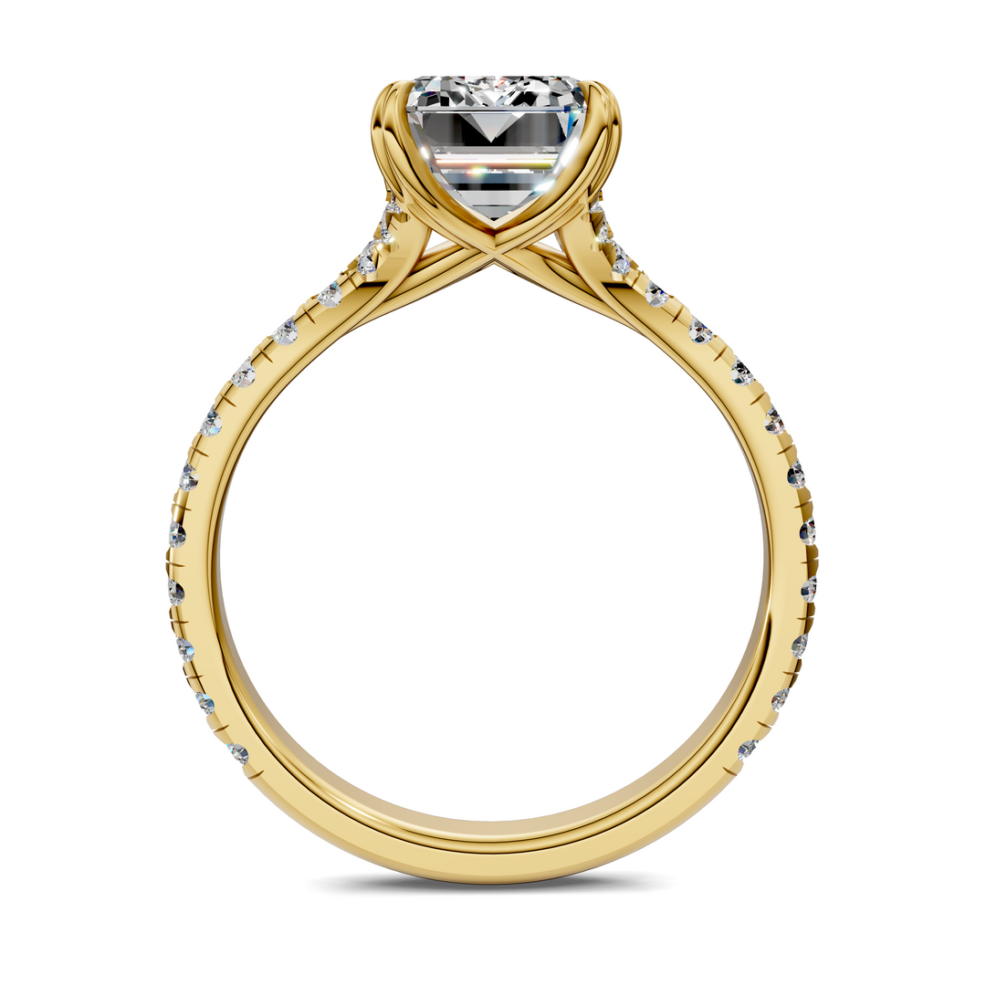 Brittani Split Shank Pavét Ring Setting