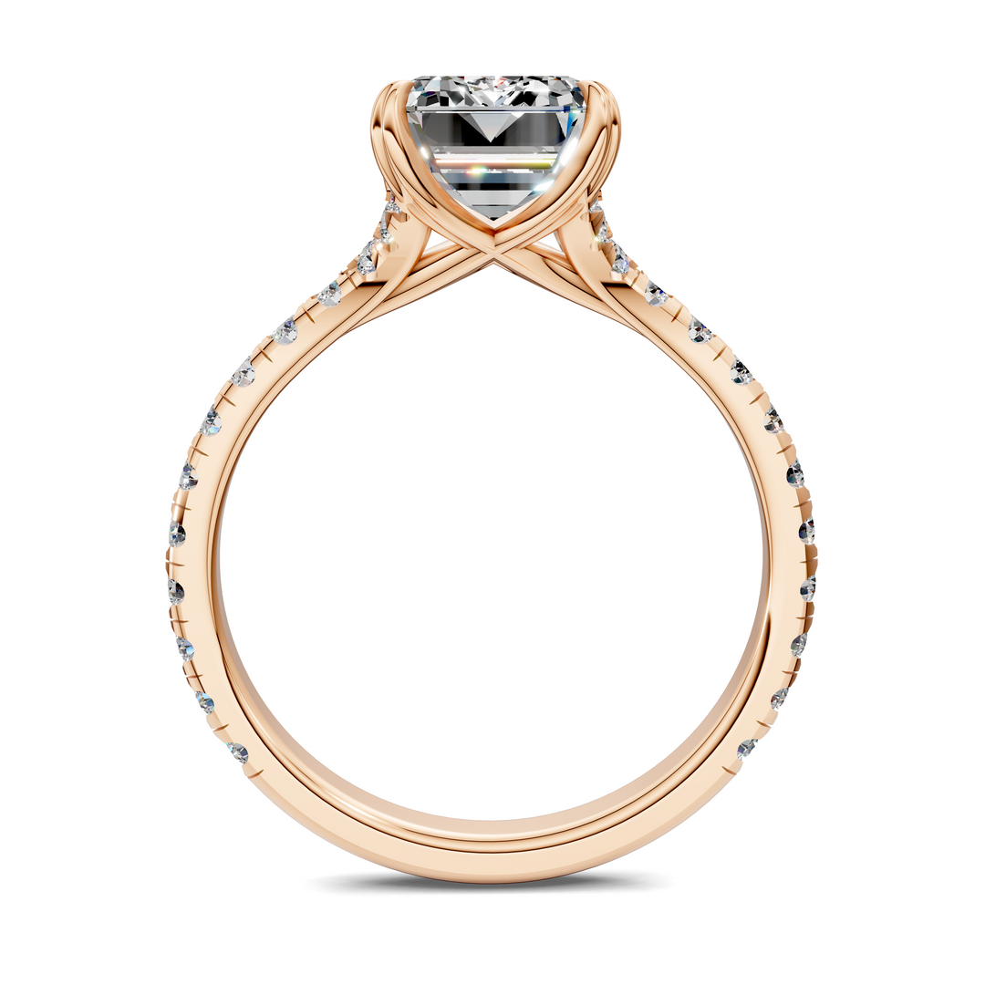 Brittani Split Shank Pavét Ring