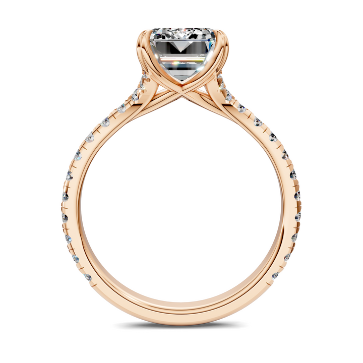 Brittani Split Shank Pavét Ring