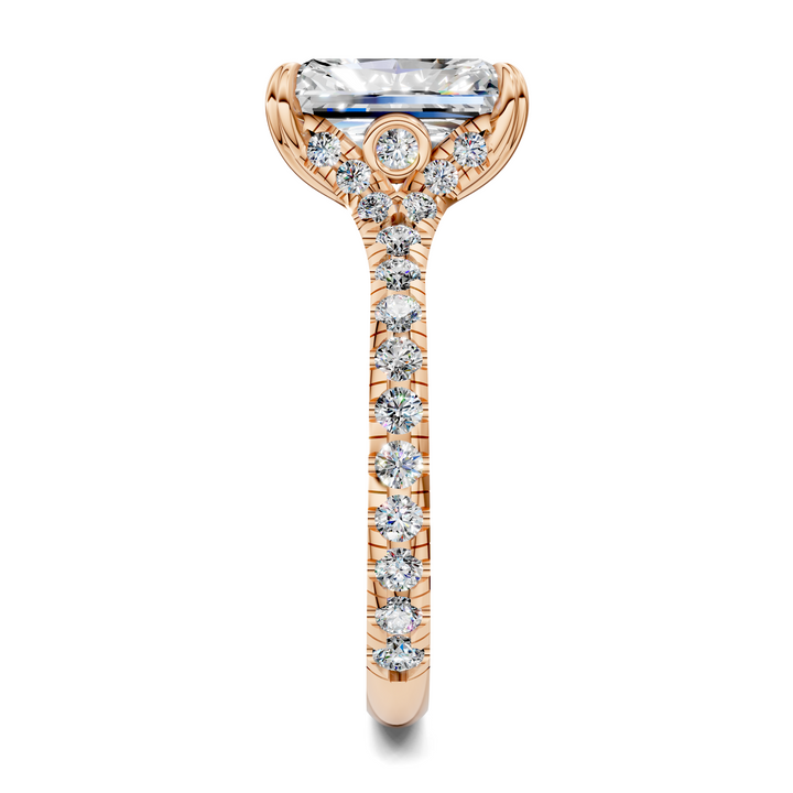Brittani Split Shank Pavét Ring
