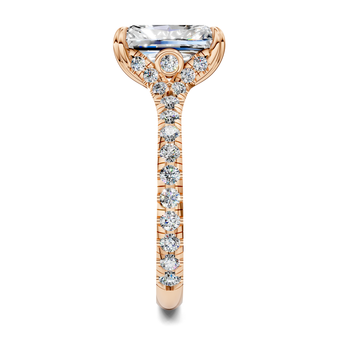 Brittani Split Shank Pavét Ring Setting