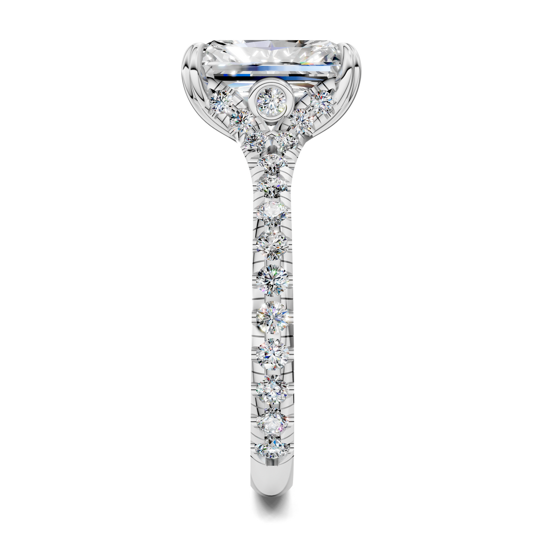 Brittani Split Shank Pavét Ring
