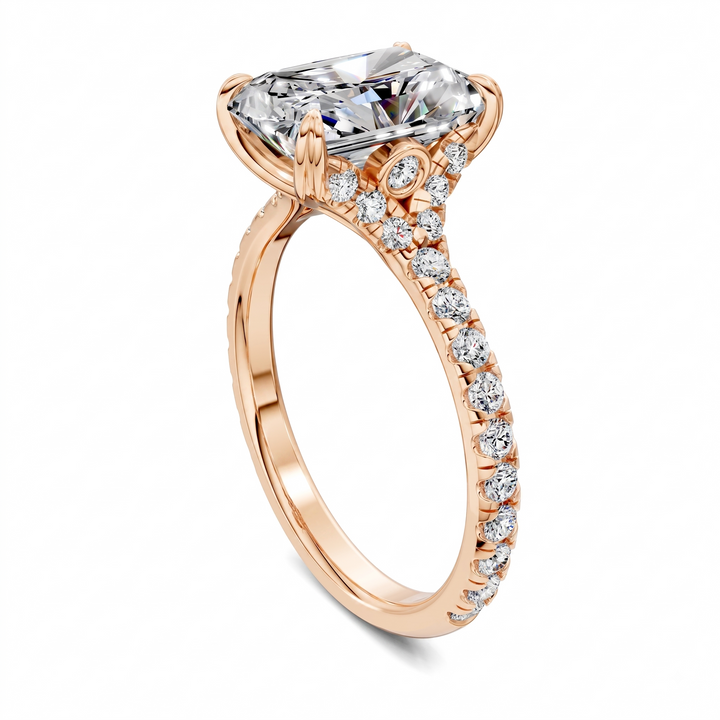 Brittani Split Shank Pavét Ring