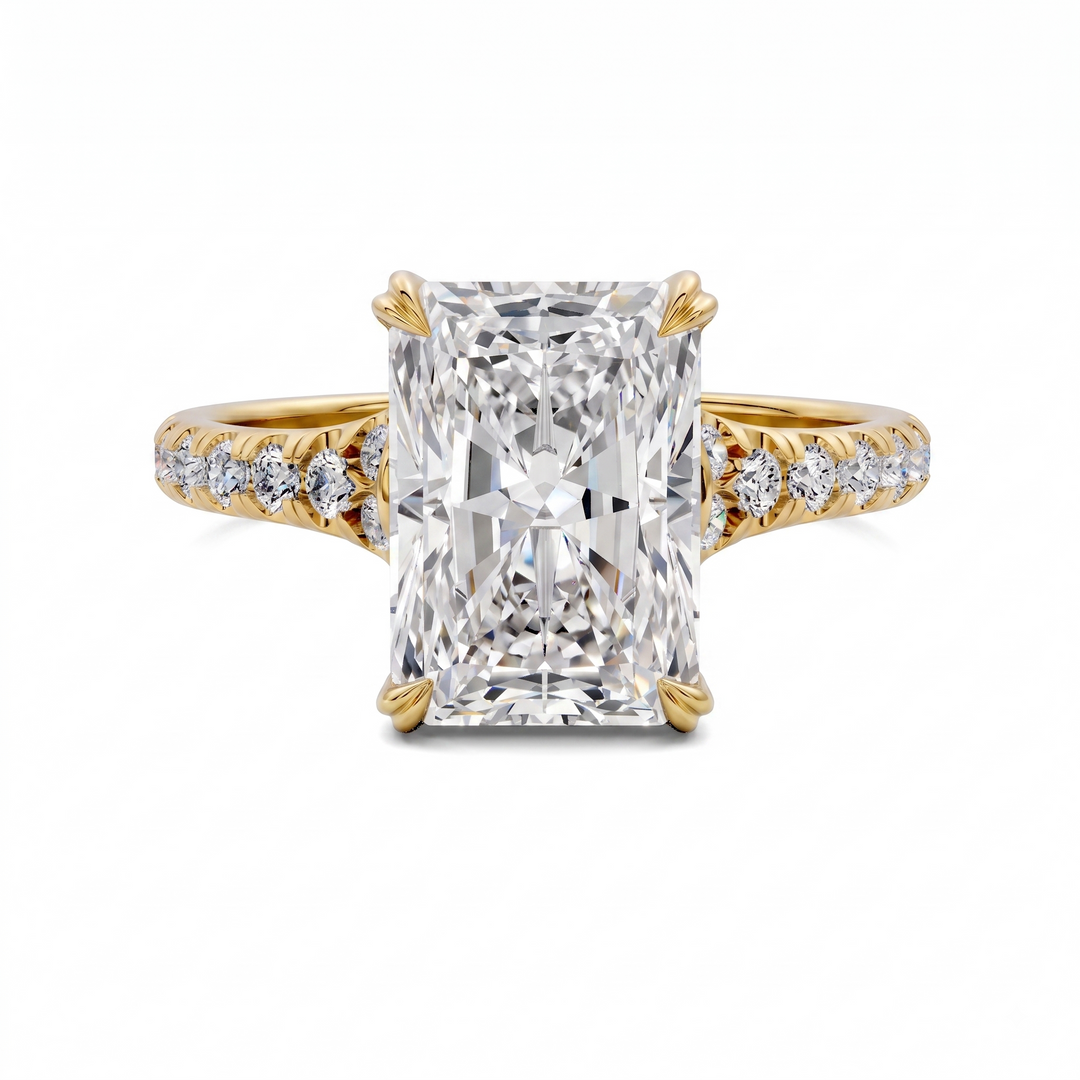 Brittani Split Shank Pavét Ring Setting