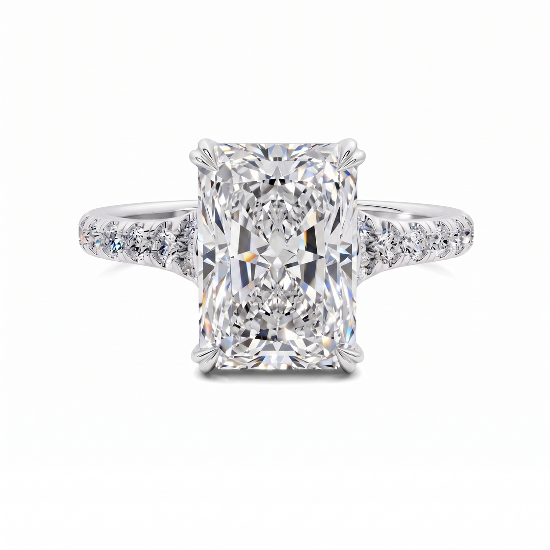 Brittani Split Shank Pavét Ring