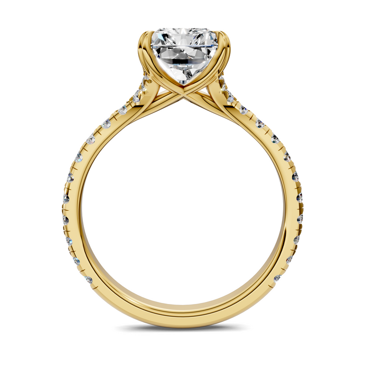 Brittani Split Shank Pavét Ring