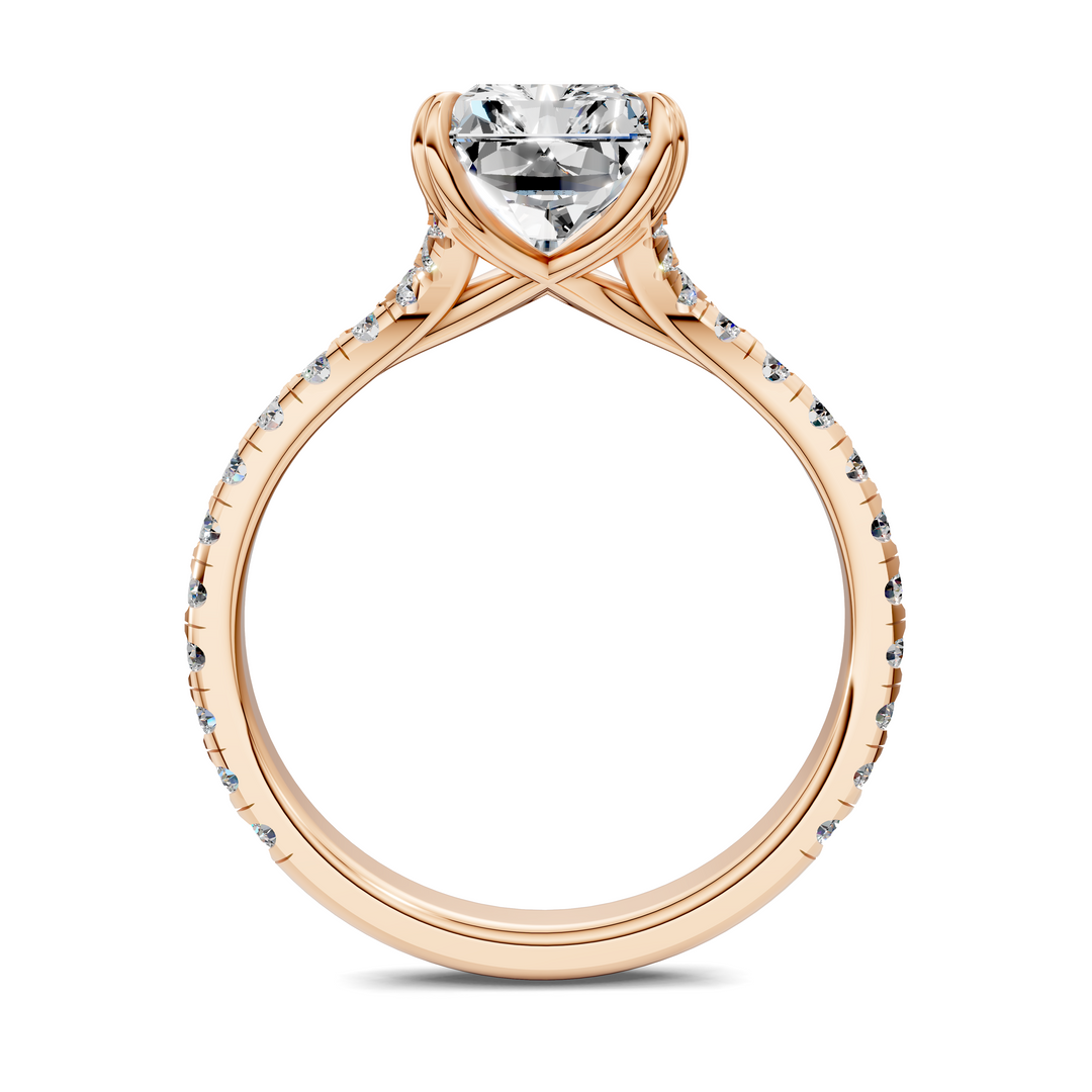 Brittani Split Shank Pavét Ring Setting