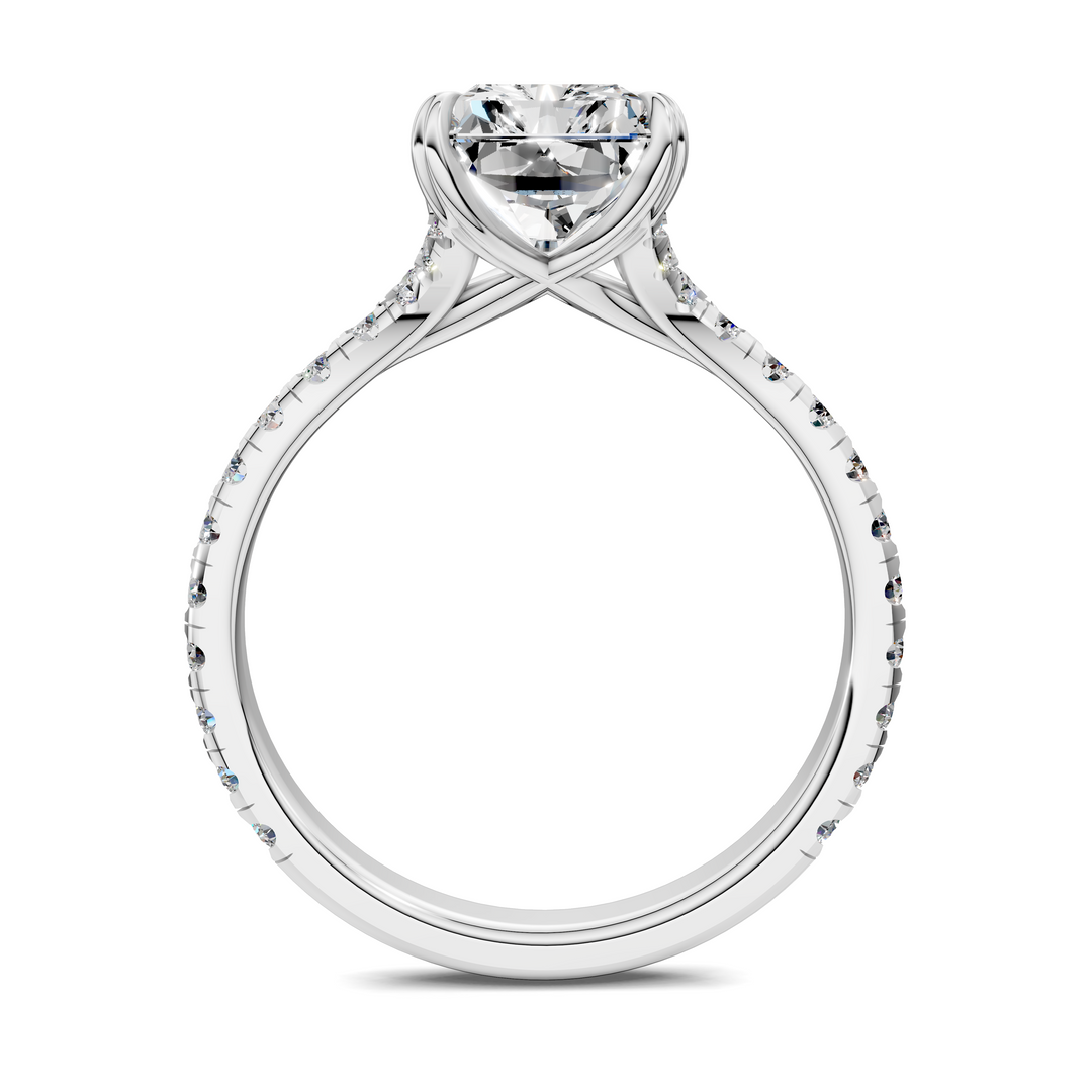 Brittani Split Shank Pavét Ring Setting