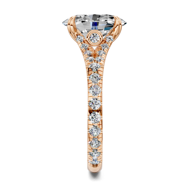 Brittani Split Shank Pavét Ring Setting
