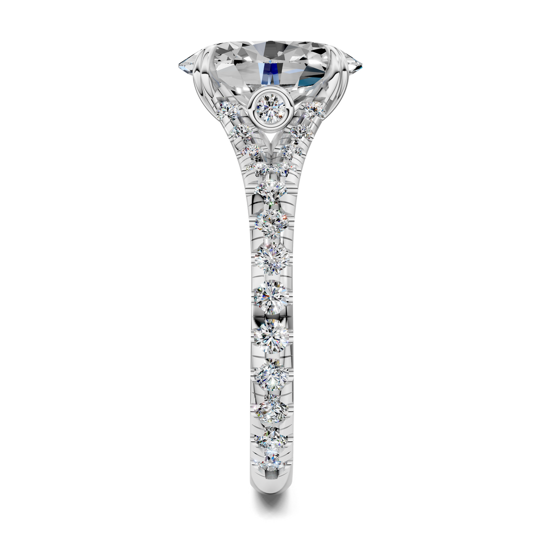 Brittani Split Shank Pavét Ring Setting