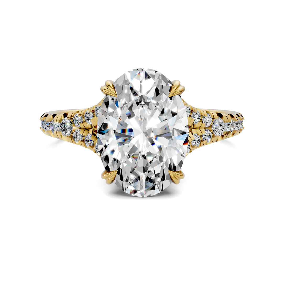 Brittani Split Shank Pavét Ring Setting