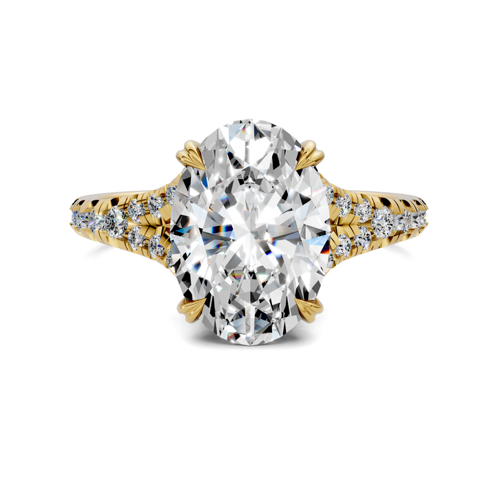 Brittani Split Shank Pavét Ring Setting