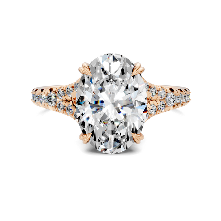 Brittani Split Shank Pavét Ring Setting