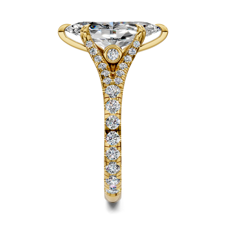 Brittani Split Shank Pavét Ring Setting