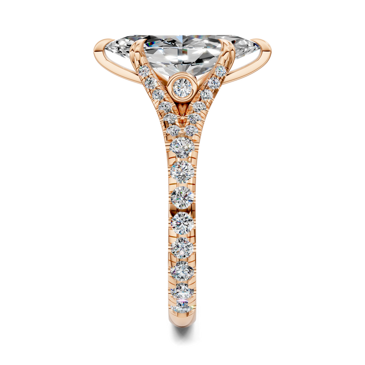 Brittani Split Shank Pavét Ring Setting