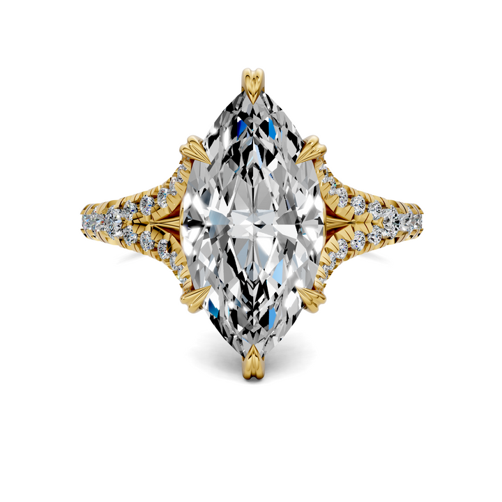 Brittani Split Shank Pavét Ring