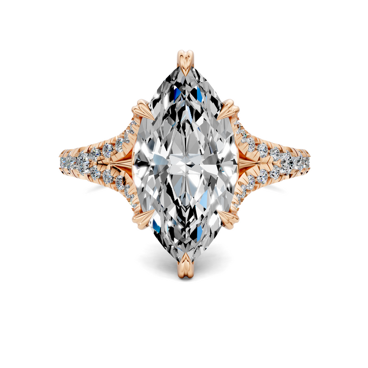 Brittani Split Shank Pavét Ring Setting