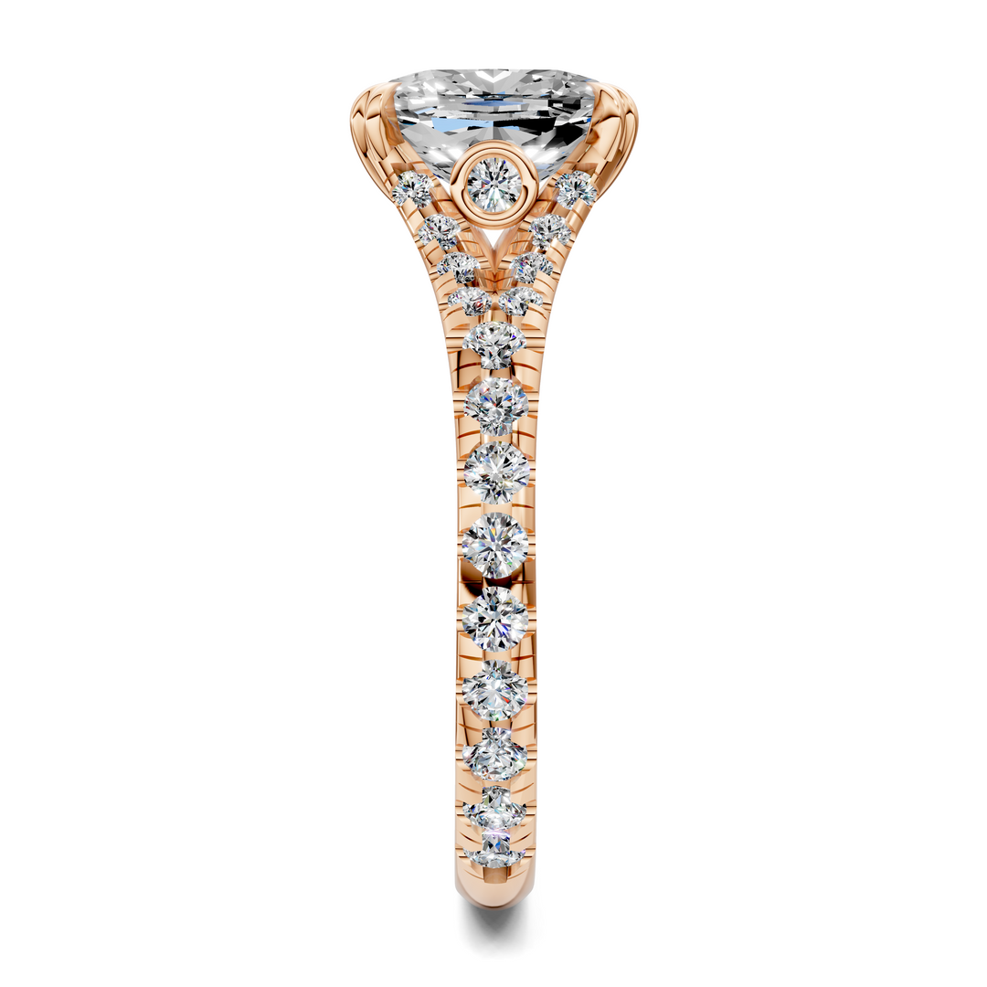 Brittani Split Shank Pavét Ring Setting