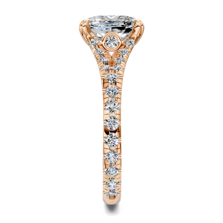 Brittani Split Shank Pavét Ring Setting
