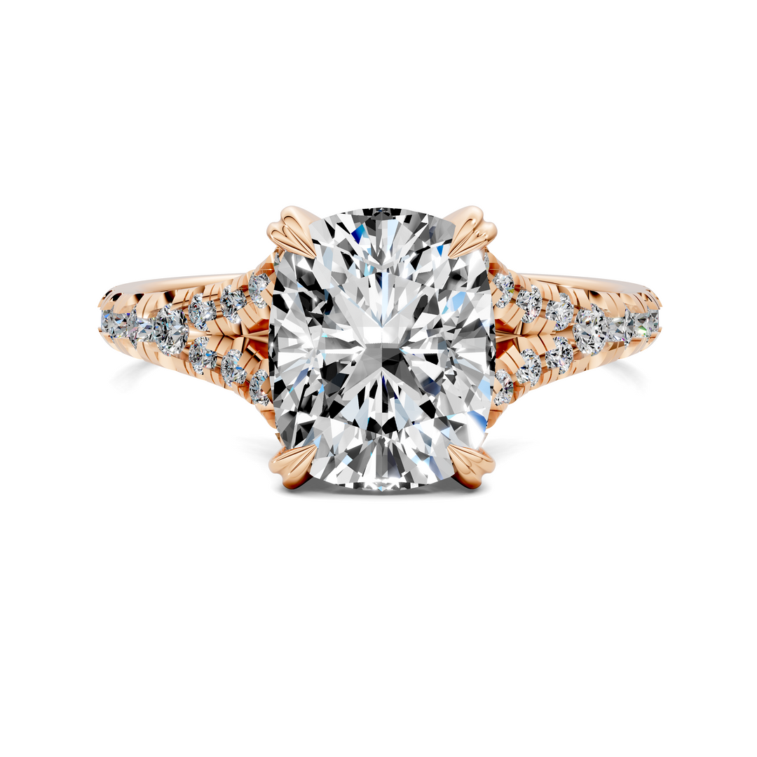 Brittani Split Shank Pavét Ring
