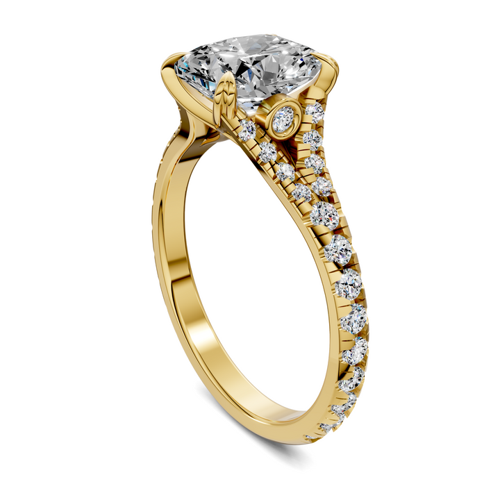 Brittani Split Shank Pavét Ring Setting