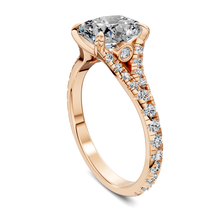 Brittani Split Shank Pavét Ring Setting