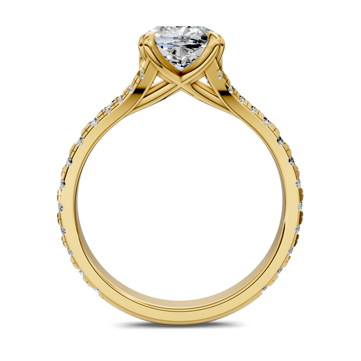 Brittani Split Shank Pavét Ring Setting