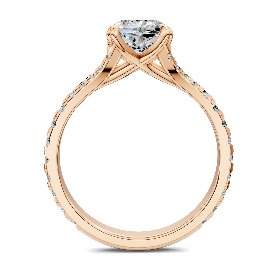 Brittani Split Shank Pavét Ring Setting