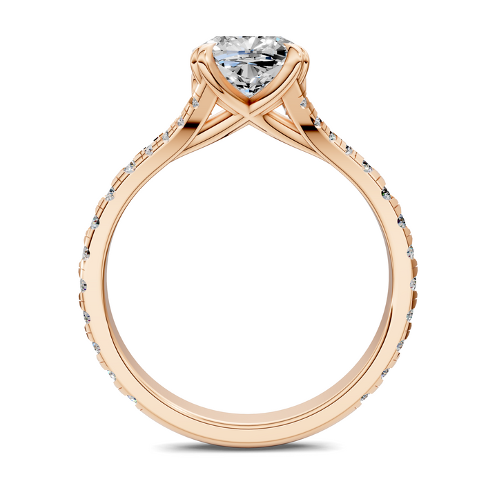 Brittani Split Shank Pavét Ring Setting