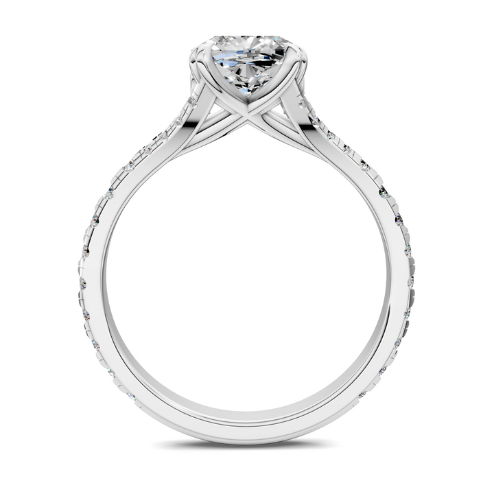 Brittani Split Shank Pavét Ring Setting
