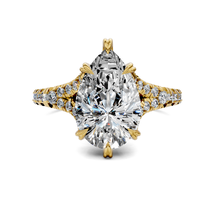 Brittani Split Shank Pavét Ring Setting