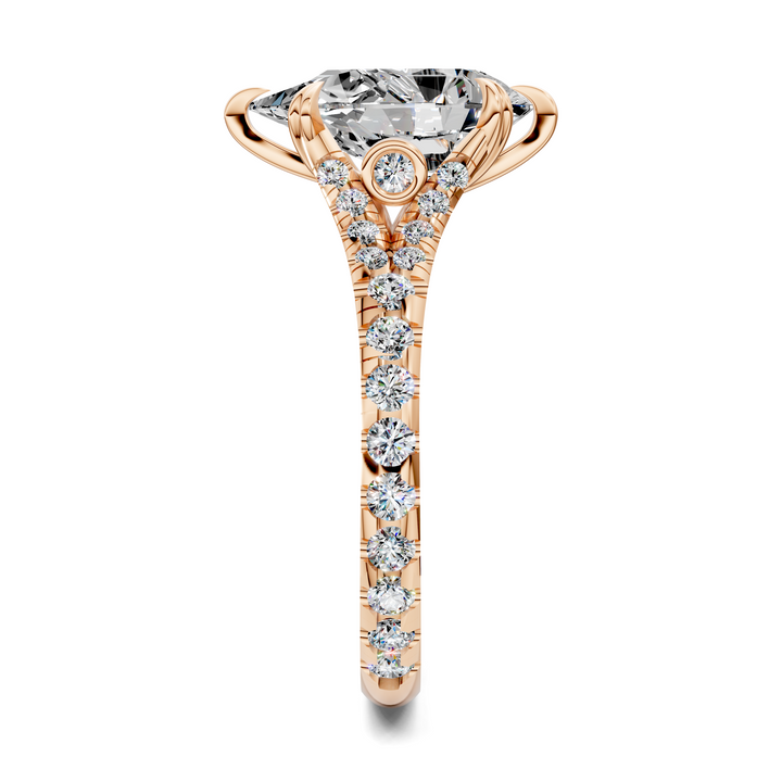 Brittani Split Shank Pavét Ring Setting