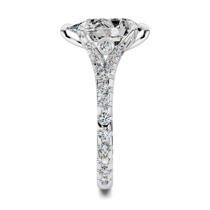 Brittani Split Shank Pavét Ring Setting