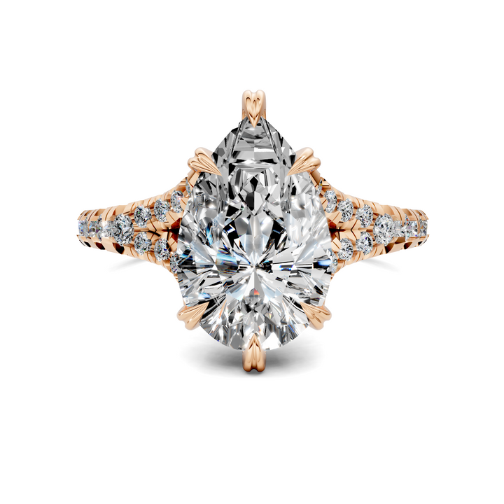 Brittani Split Shank Pavét Ring Setting
