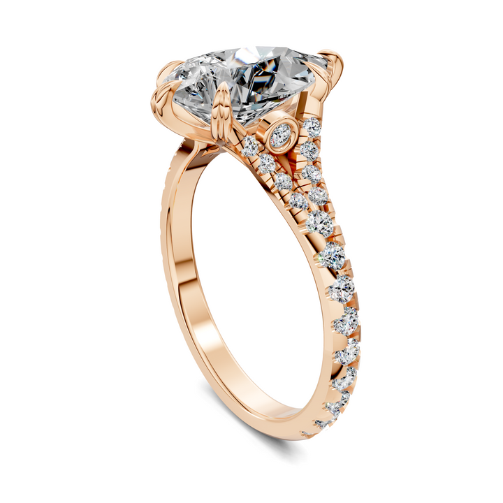 Brittani Split Shank Pavét Ring Setting