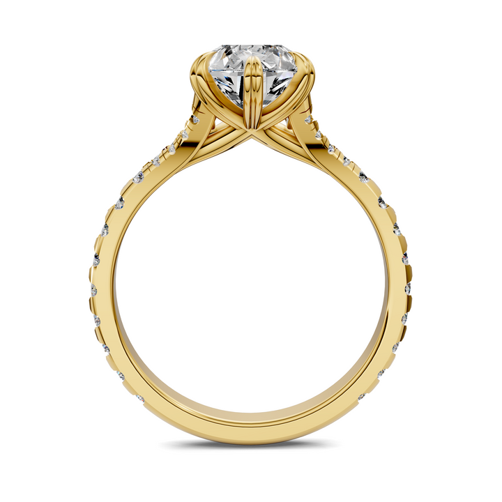 Brittani Split Shank Pavét Ring Setting