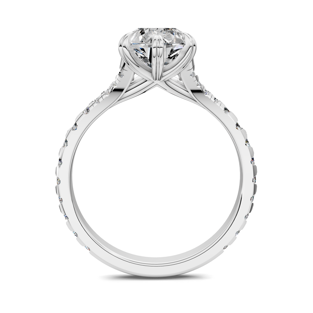 Brittani Split Shank Pavét Ring Setting