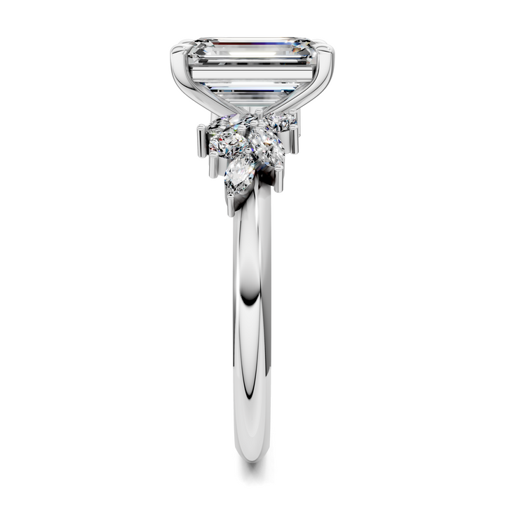 Alma Floral Cluster Ring