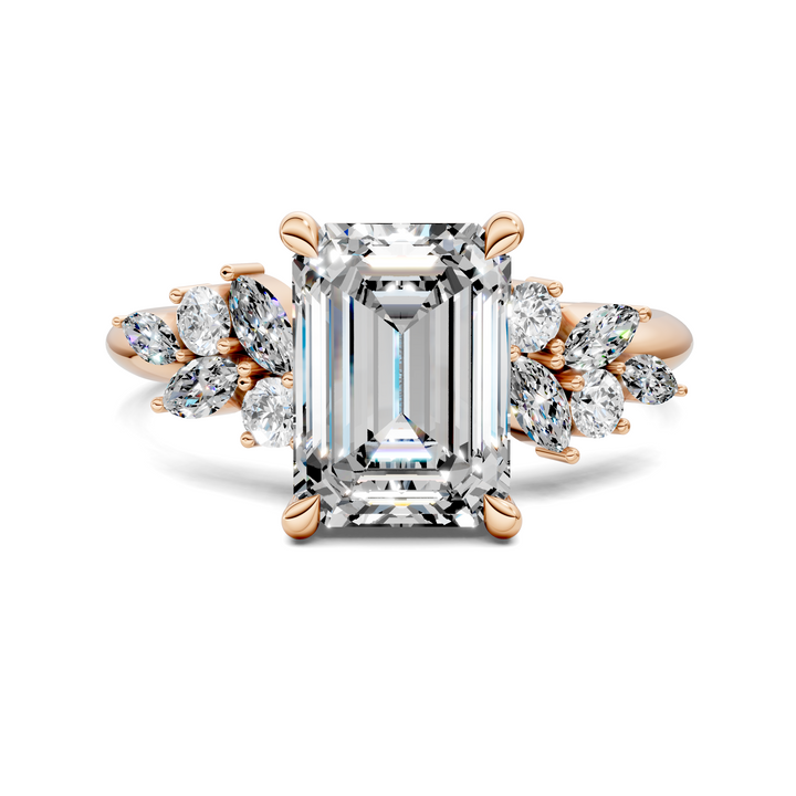 Alma Floral Cluster Ring