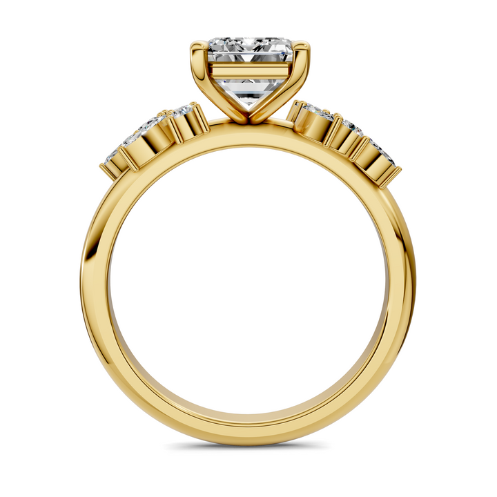 Alma Floral Cluster Ring